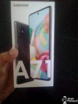 Samsung Galaxy A71 for Sale  (not used, only box is opened)
